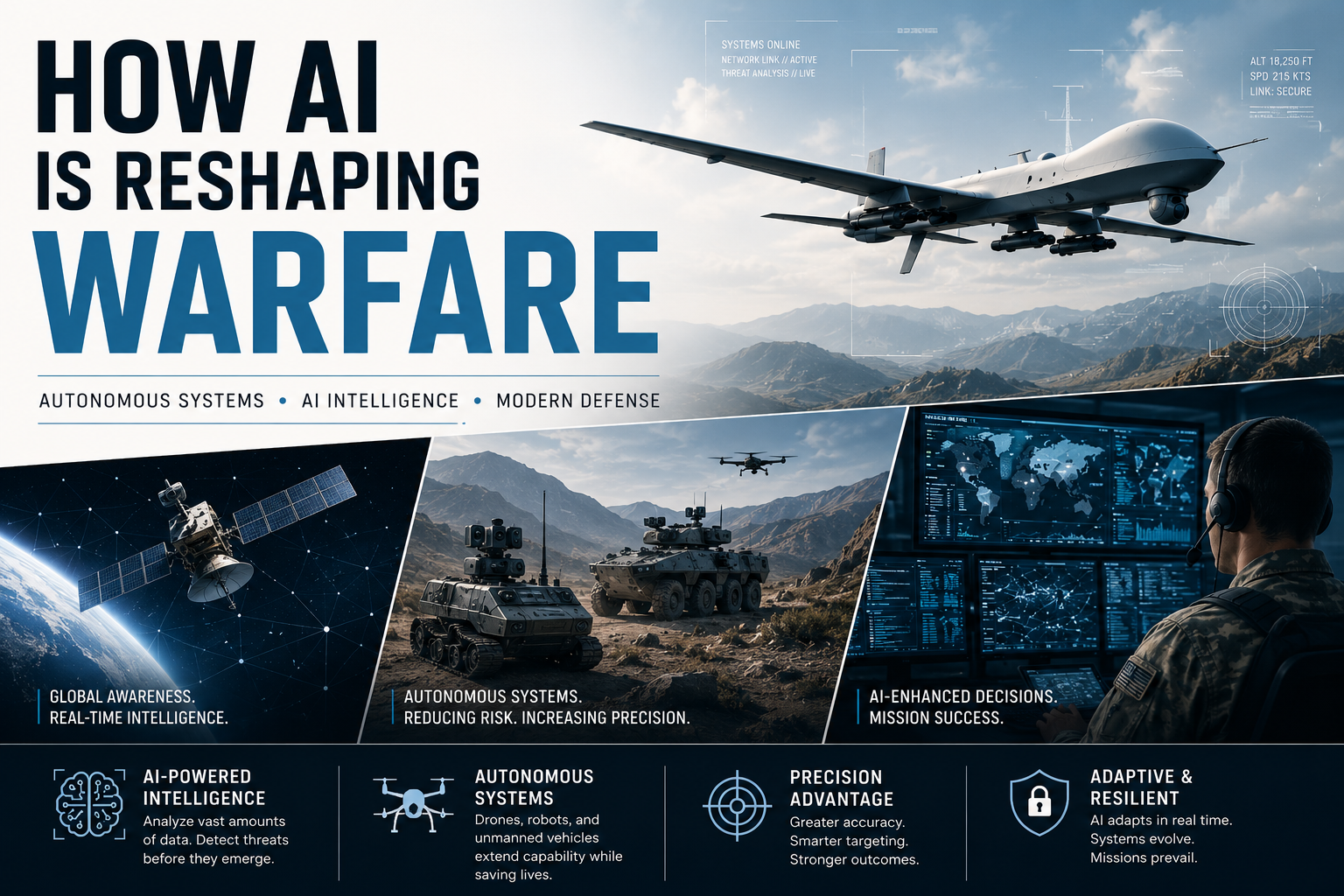 How AI Is Reshaping Warfare In 2026 Through Autonomous Systems