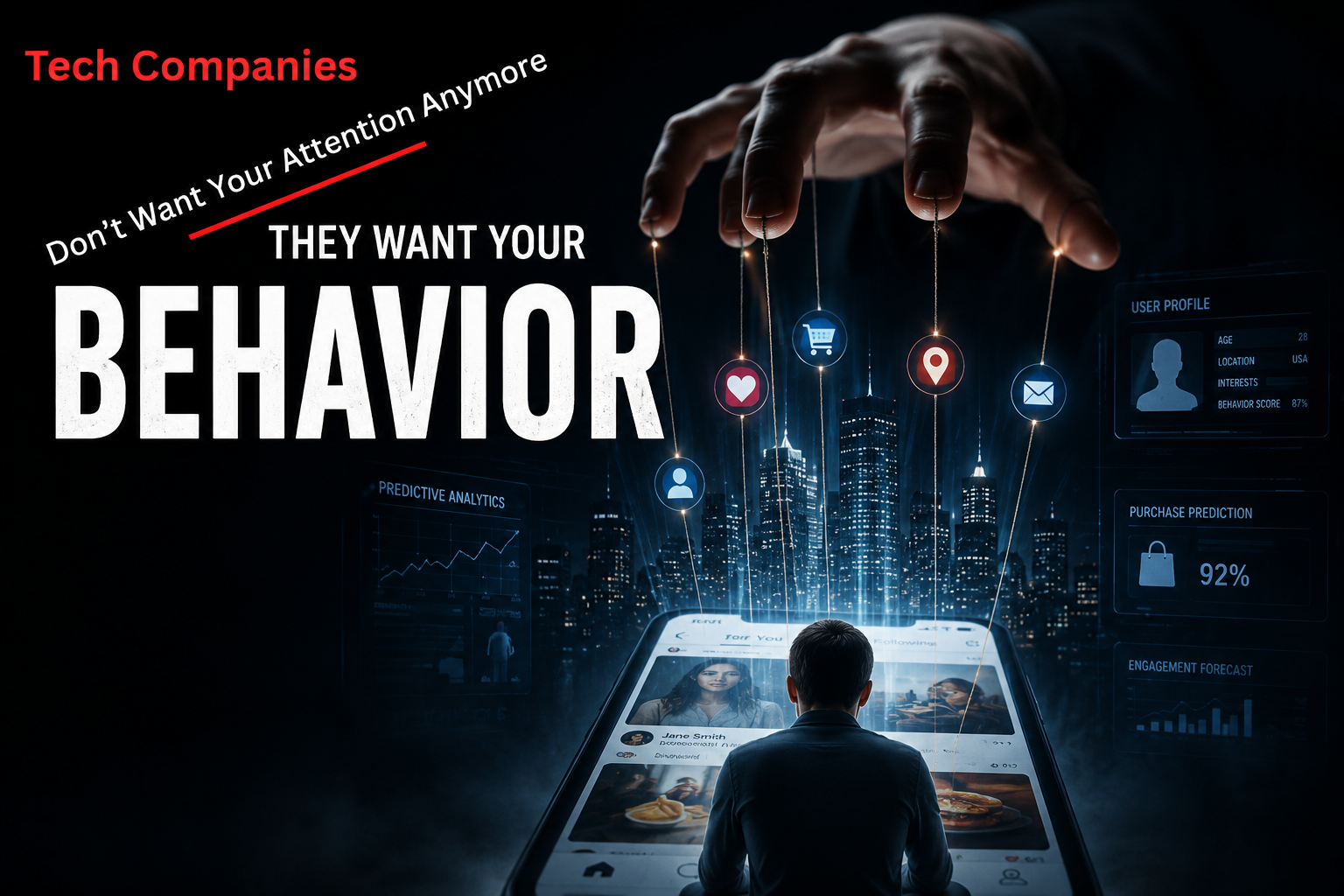 Tech Companies Don’t Want Your Attention Anymore. They Want Your Behavior.