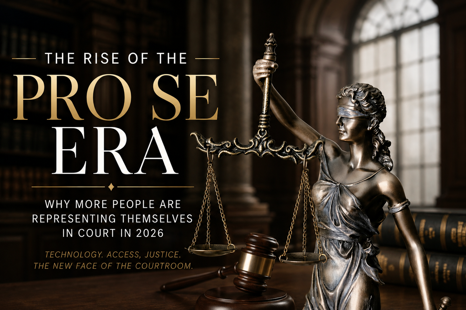 The Rise of the Pro Se Era: Why More People Are Representing Themselves in Court.