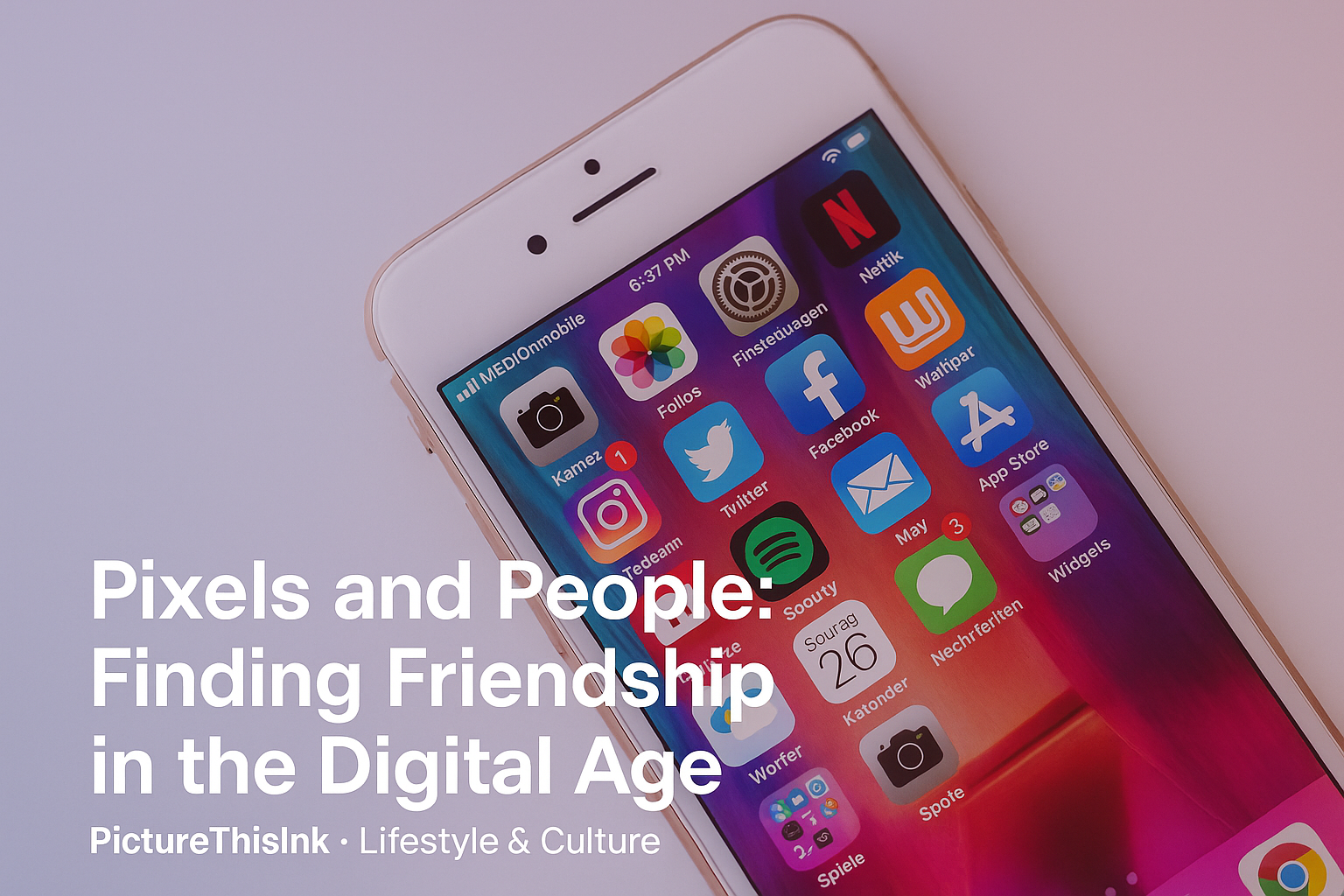 Pixels and People: Finding Real Friendship in the Digital Age