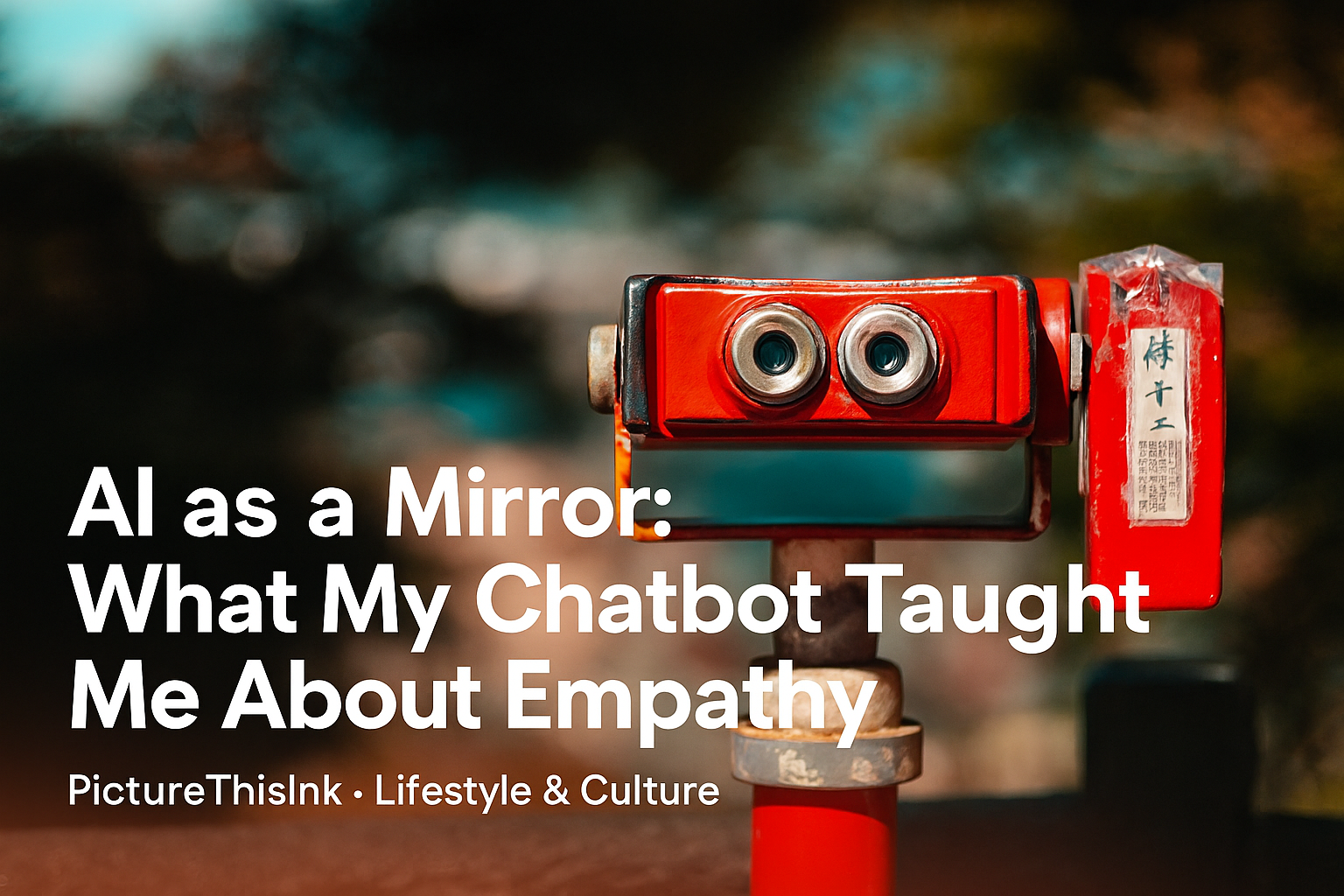 AI as a Mirror: What My Chatbot Taught Me About Empathy