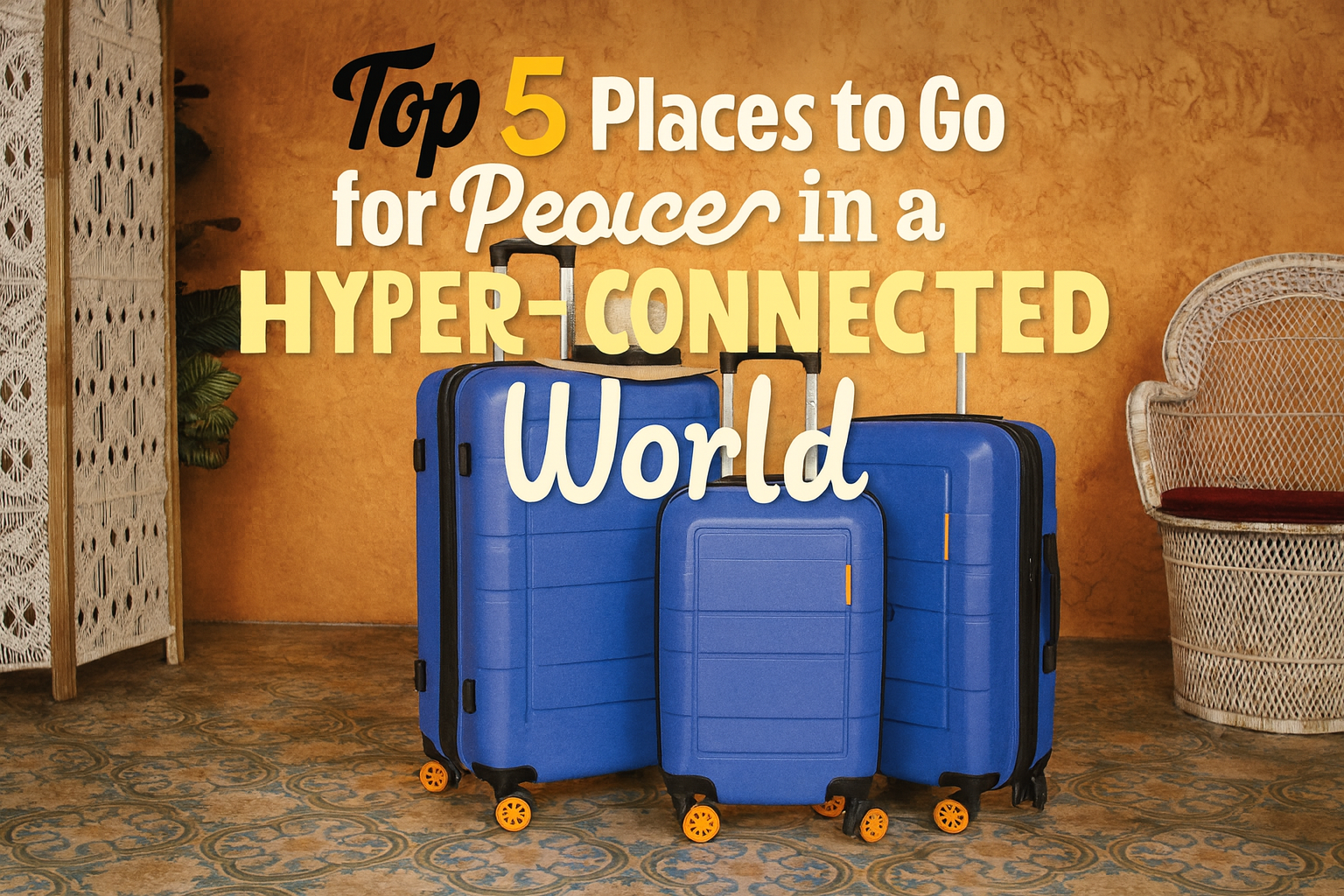Top 5 Places to Go for Peace in a Hyper-Connected World
